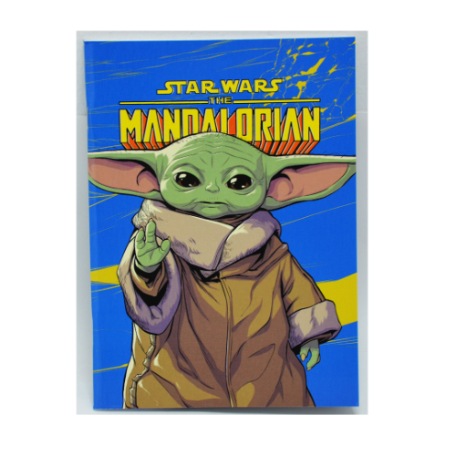 CUADERNO 17X22 TAPA FLEXIBLE ABROCHADO STARWARS X 48 HOJAS - Imagen 2